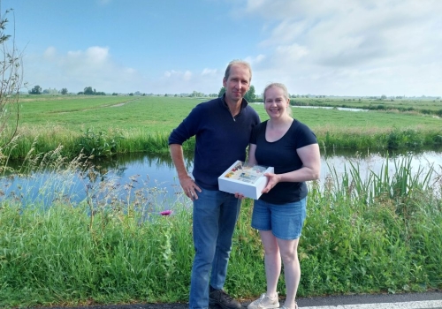 Floor en Evelyn de Jong beloond voor inzet weidevogels