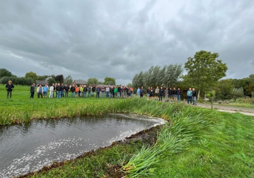 Grote opkomst bij demo over ecologisch slootbeheer
