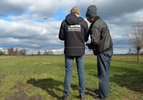Opleiden van nieuwe drone piloten