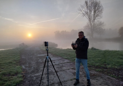 Medewerkers Weidehof enthousiast over drone Leeuwerik