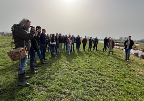 Grote belangstelling voor veldexcursie pilot Zuidbroek 2.0