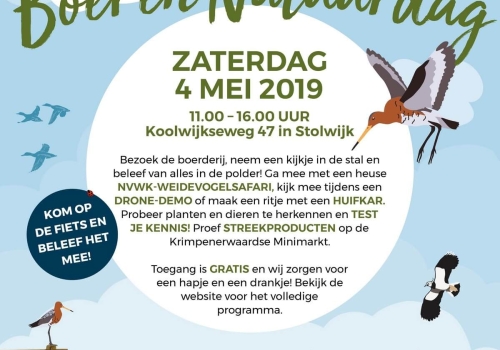 Weidehof Boer en Natuurdag zaterdag 4 mei 2019