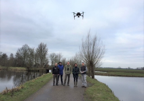 Drone voor het zoeken naar weidevogelnesten